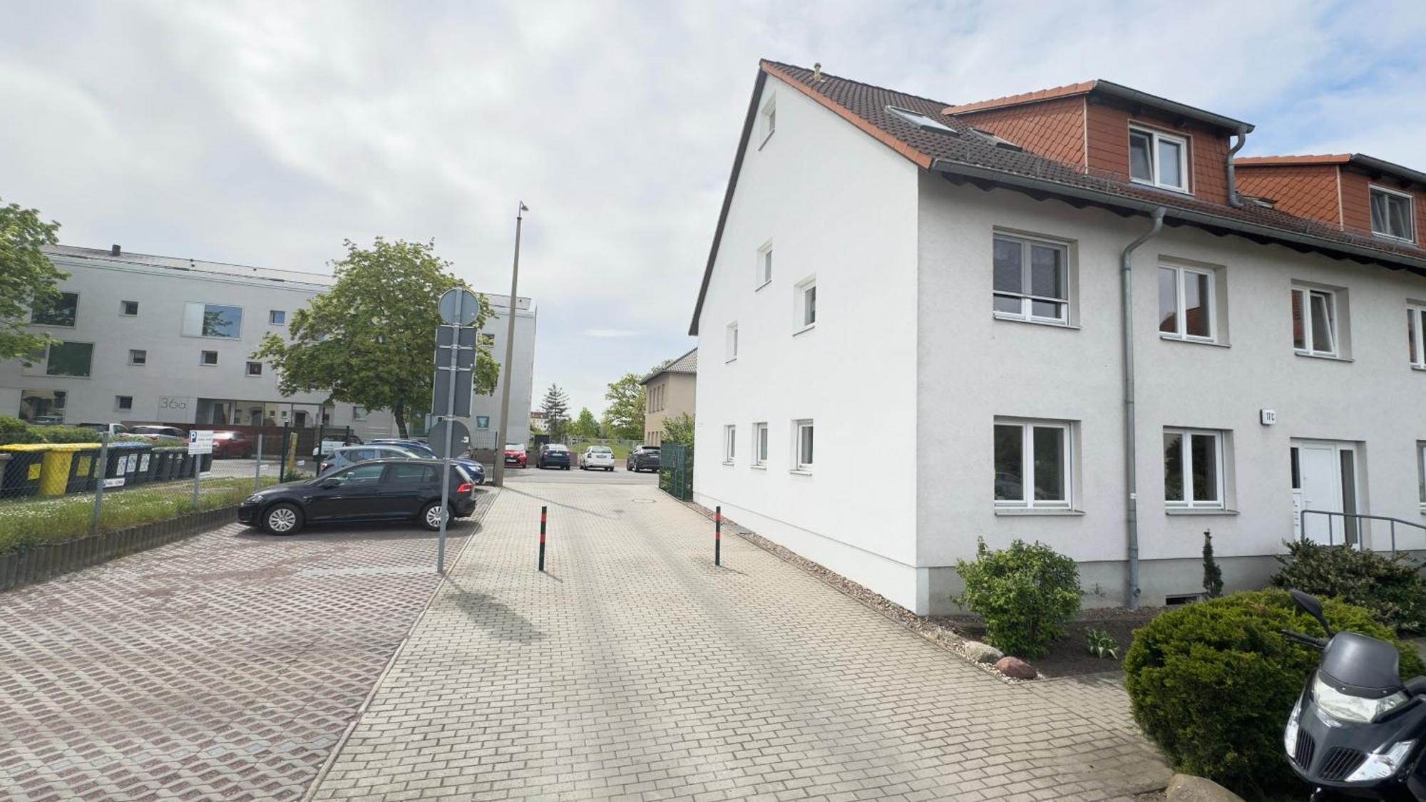 Fewo Am Park - 4P, Boxspringbett, Balkon, Smarttv, Gesundbrunnen, Familienfreundlich Halle  Exterior photo